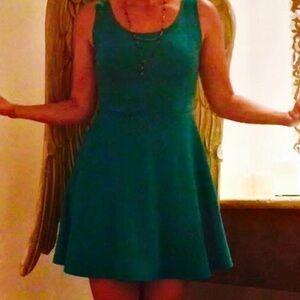 Green Sleeveless Dress
